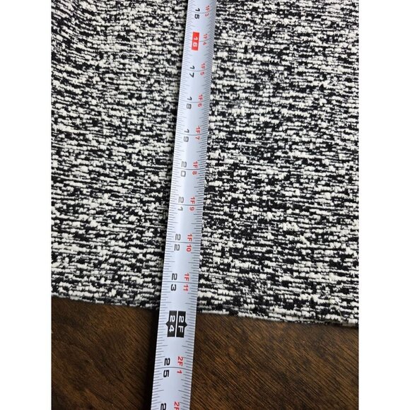 Karl Lagerfeld Paris Womens Black & White Knit Top With Bow Detail On Sleeves Si - Picture 4 of 14